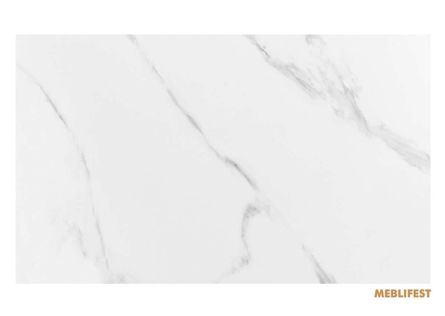 Обідній розкладний стіл Atlas-105R Snow White Matt