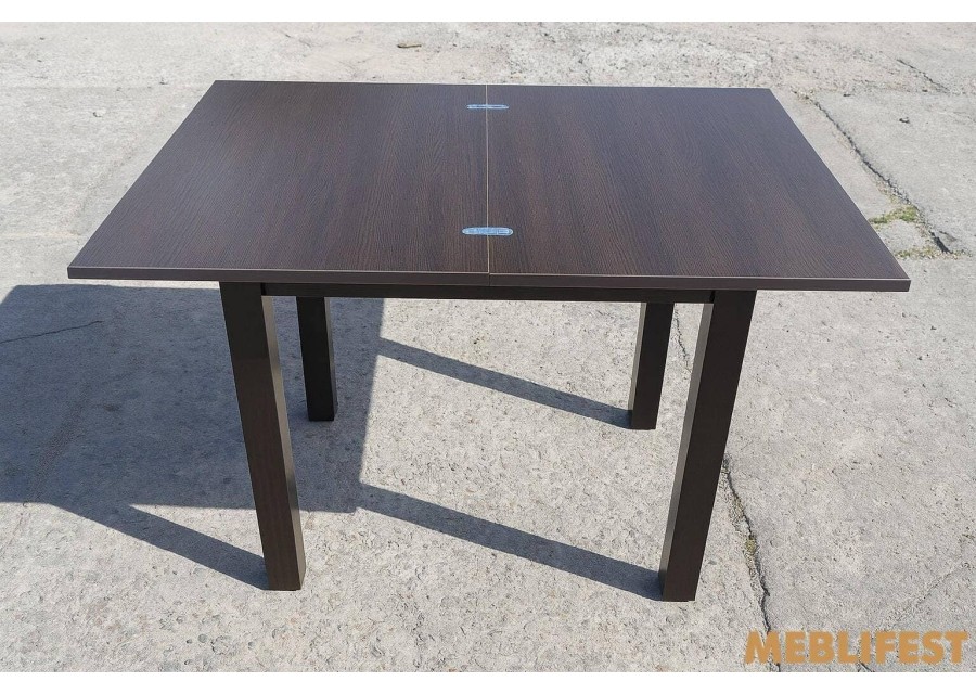 Обідній стіл - трансформер Ажур Венге/Венге Магія