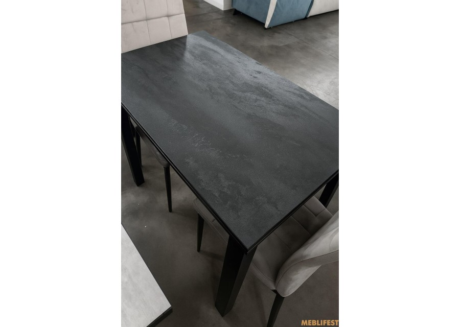 Обідній стіл - трансформер Ажур Венге/вугільний камінь