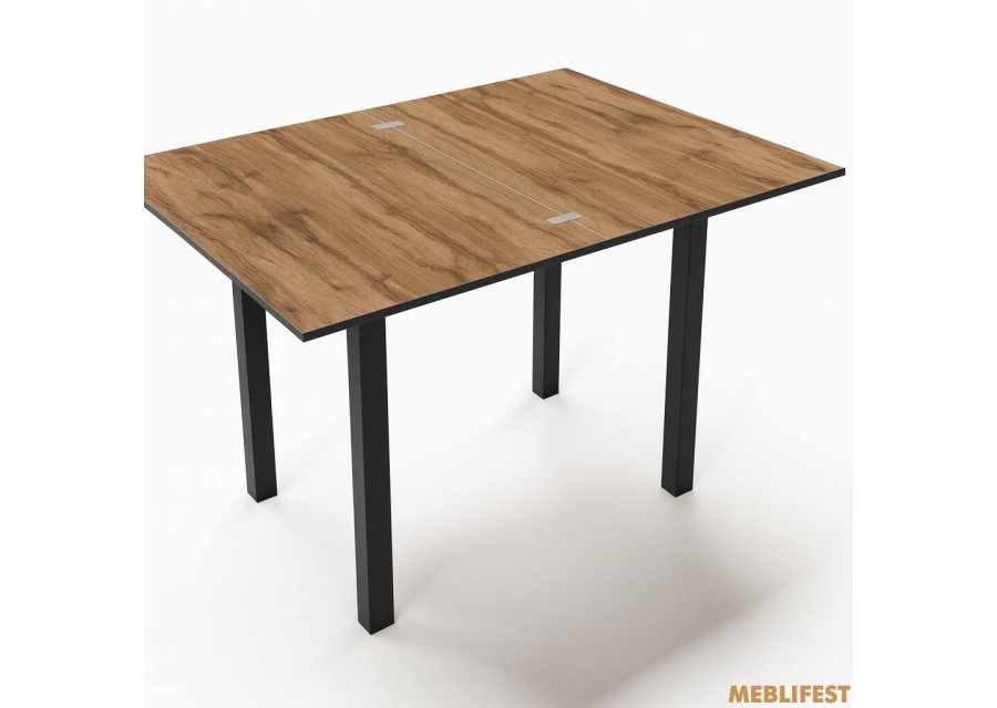 Обідній стіл - трансформер Ажур Венге/дуб апалачі