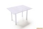 Обідній стіл - трансформер Ажур Білий/Аляска