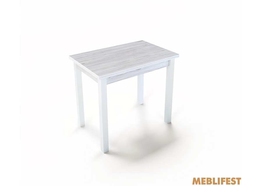 Обідній стіл - трансформер Ажур Білий/Аляска