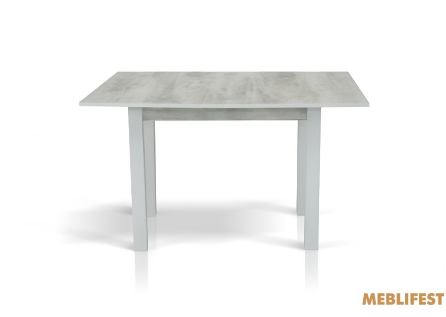 Обідній стіл - трансформер Ажур Білий/ Урбан Лайт