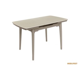 Обідній розкладний стіл Askold Mia White Matt 95