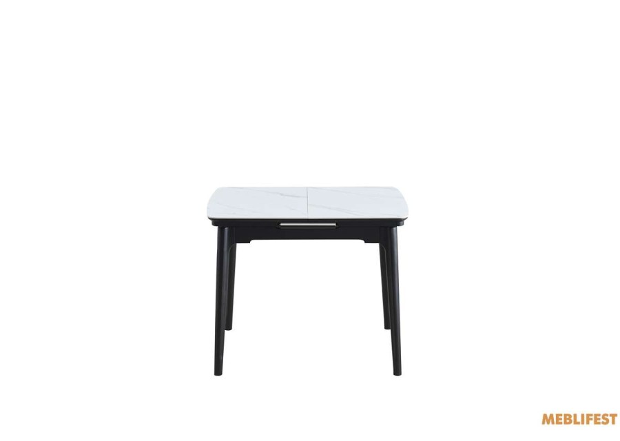 Обідній розкладний стіл Askold Snow White Matt 95