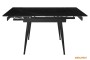 Обідній розкладний стіл  Connor Shks Black Matt 90