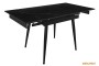 Обідній розкладний стіл  Connor Shks Black Matt 90