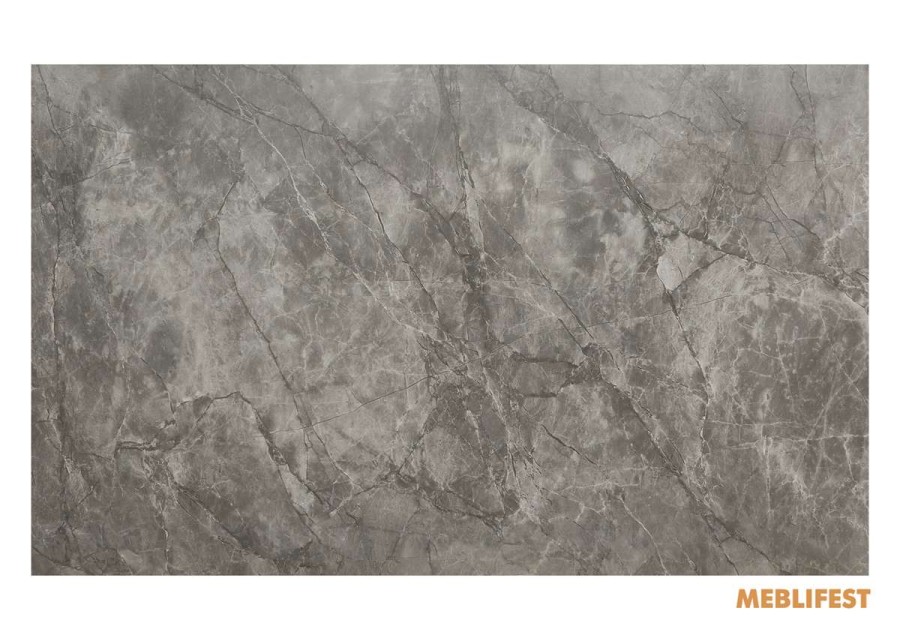 Обідній розкладний стіл Baolai Grey Glossy