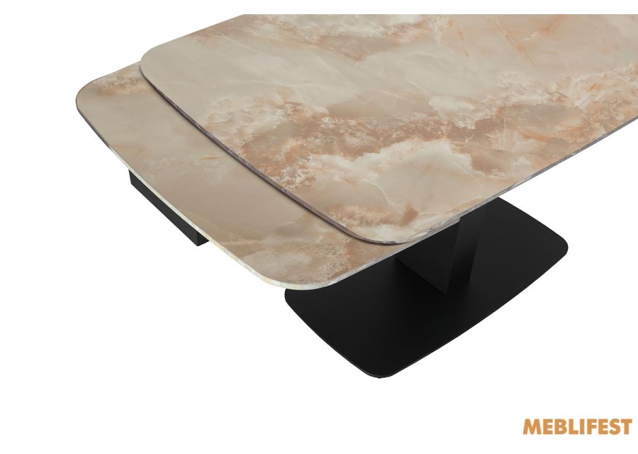 Обідній розкладний стіл Gunnar Agate Glossy