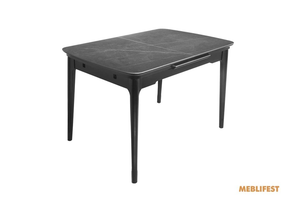 Обідній розкладний стіл Askold BG Grey Matt 140