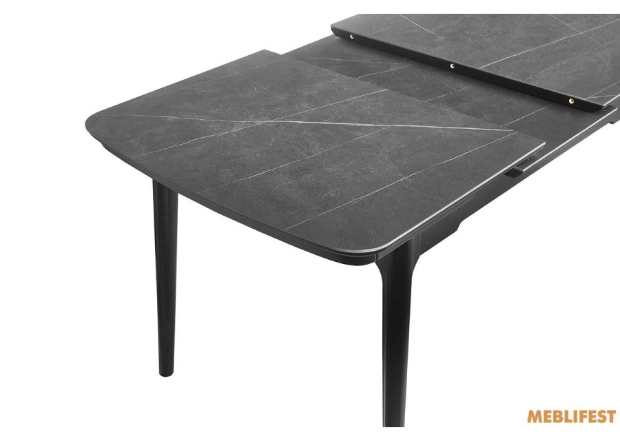 Обідній розкладний стіл Askold BG Grey Matt 140