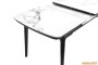 Обідній розкладний стіл Askold BL White Glossy 120