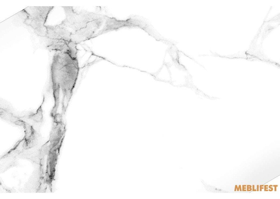 Обідній розкладний стіл Askold BL White Glossy 120