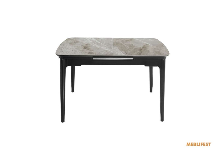 Обідній розкладний стіл Askold Italy Grey Glossy 120