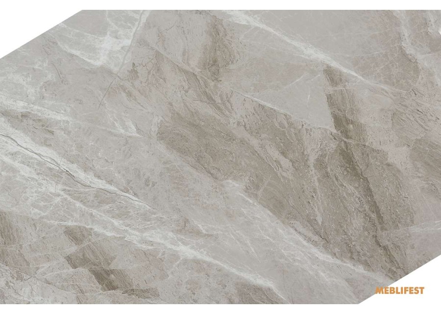 Обідній розкладний стіл Askold Italy Grey Glossy 120