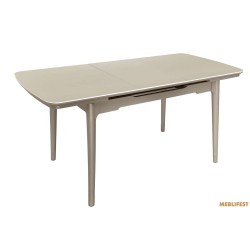 Обідній розкладний стіл Askold Mia White Matt 140