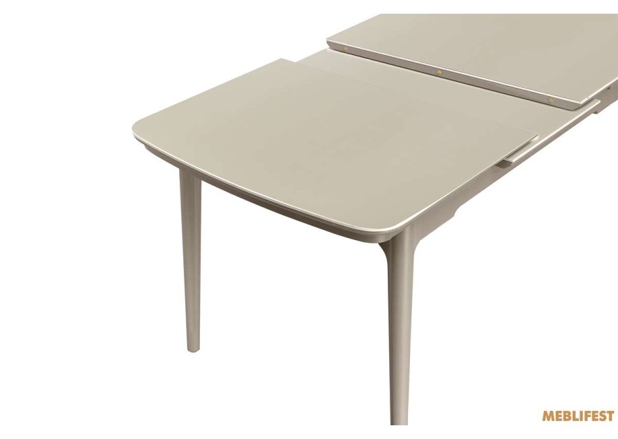 Обідній розкладний стіл Askold Mia White Matt 140