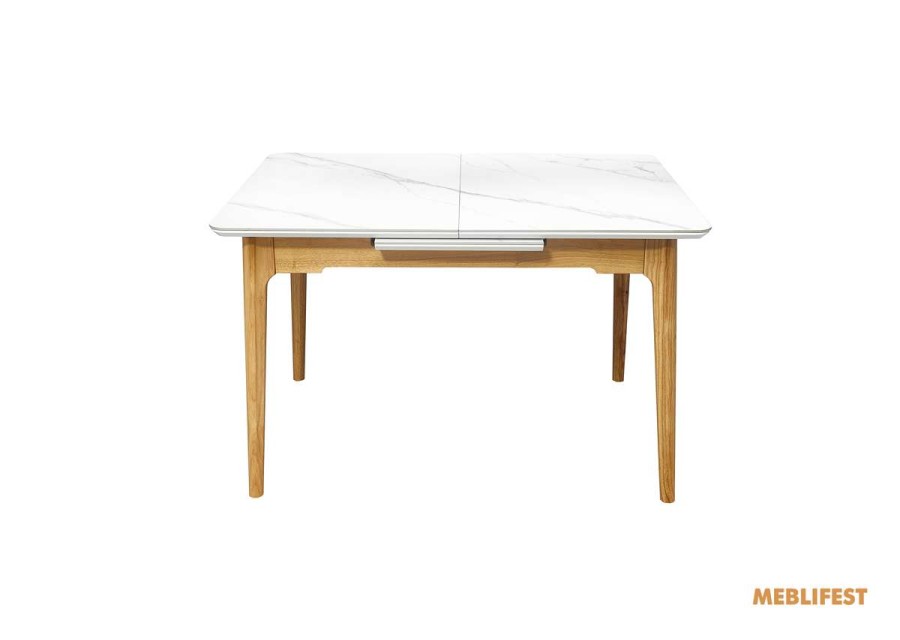 Обідній розкладний стіл Askold Nature Snow White Matt