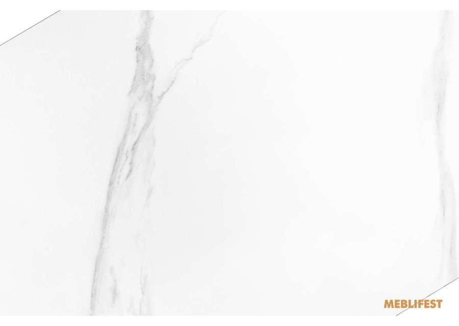 Обідній розкладний стіл Askold  White Legs Snow White Matt 95