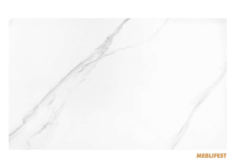 Обідній розкладний стіл Askold  White Legs Snow White Matt 95