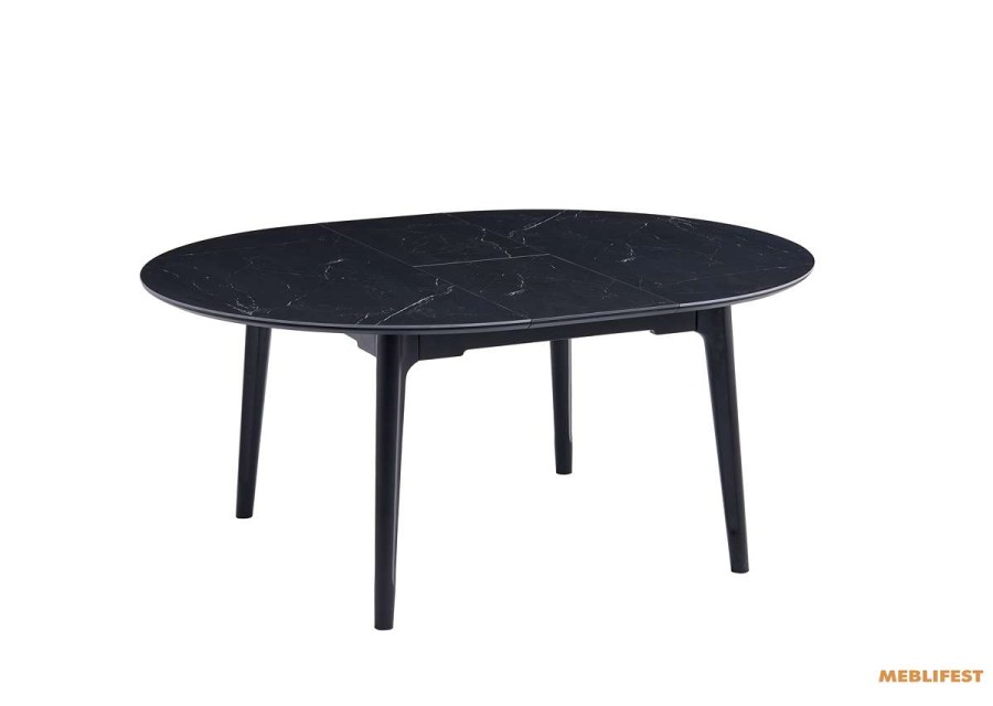 Обідній розкладний стіл Askold R Shks Black Matt