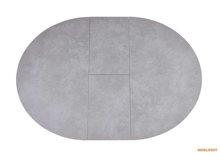 Обідній розкладний стіл Askold R Vic Light Grey (Grey legs)