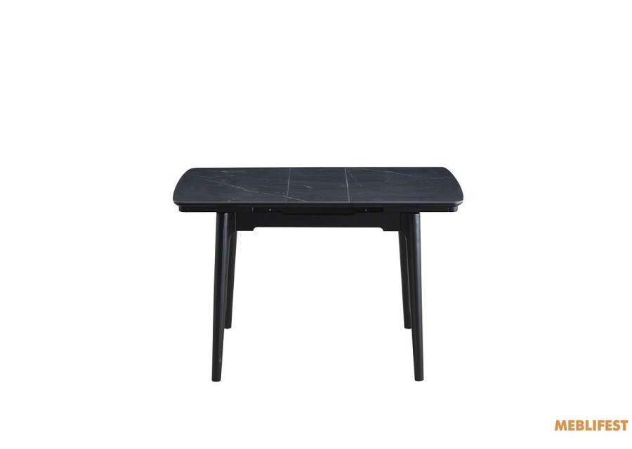 Обідній розкладний стіл Askold Shks Black Matt 95