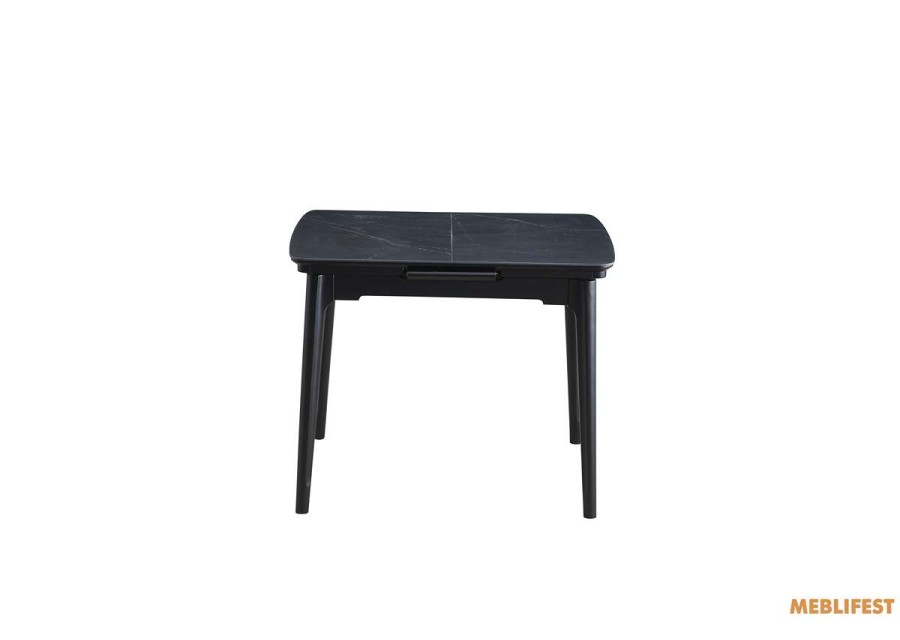Обідній розкладний стіл Askold Shks Black Matt 95