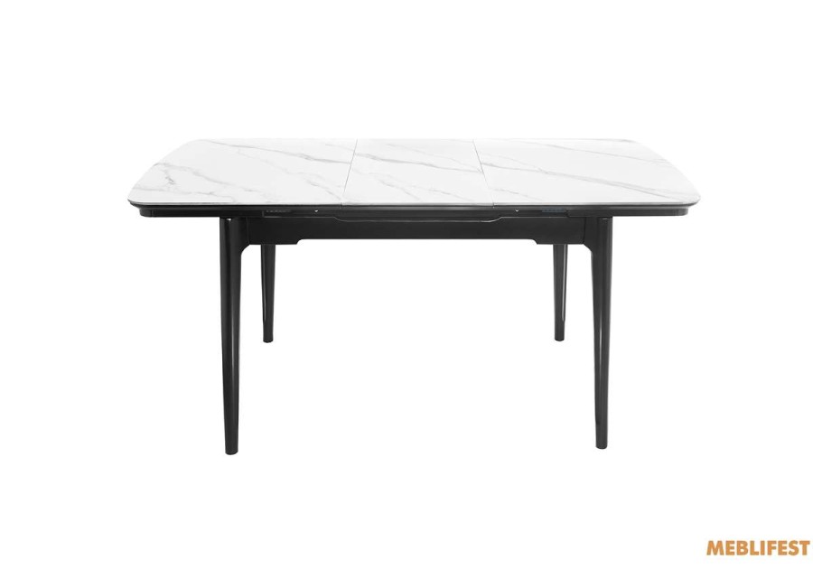 Обідній розкладний стіл Askold Snow White Matt 120