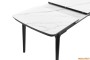Обідній розкладний стіл Askold Snow White Matt 120