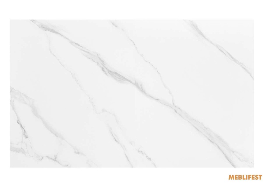 Обідній розкладний стіл Askold Snow White Matt 120