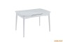 Обідній розкладний стіл Askold  White Legs Snow White Matt 120