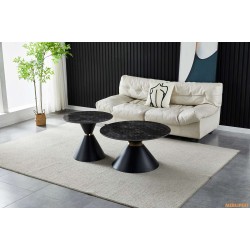 Комплект журнальних столів Borg Bass Black Glossy 