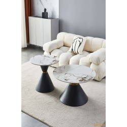 Комплект журнальних столів Borg PP White Glossy