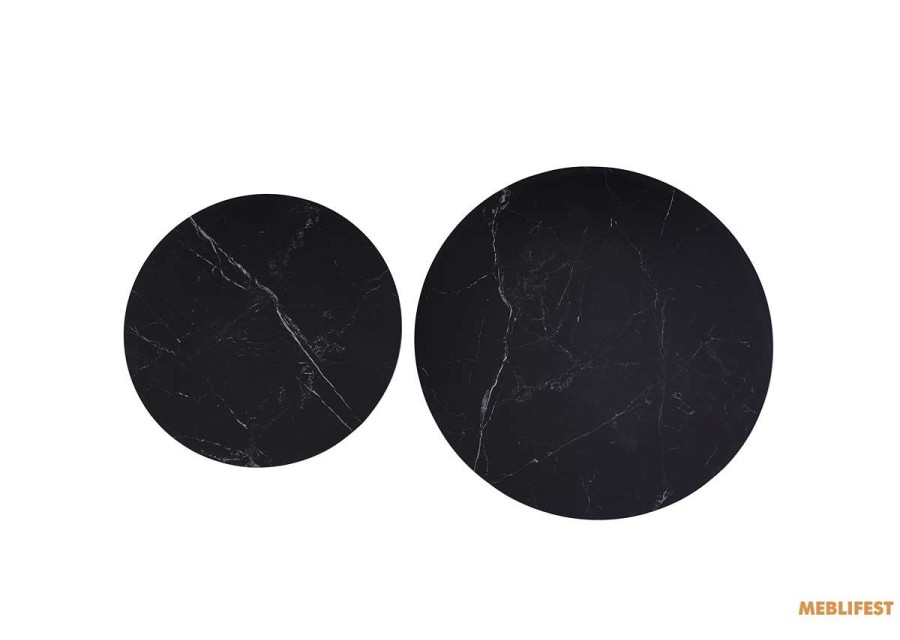 Комплект журнальних столів Borg Shks Black Matt