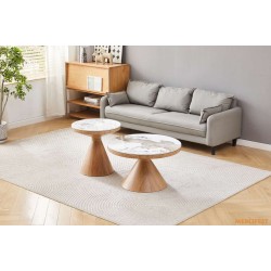 Комплект журнальних столів Crown Wood Pandora Glossy