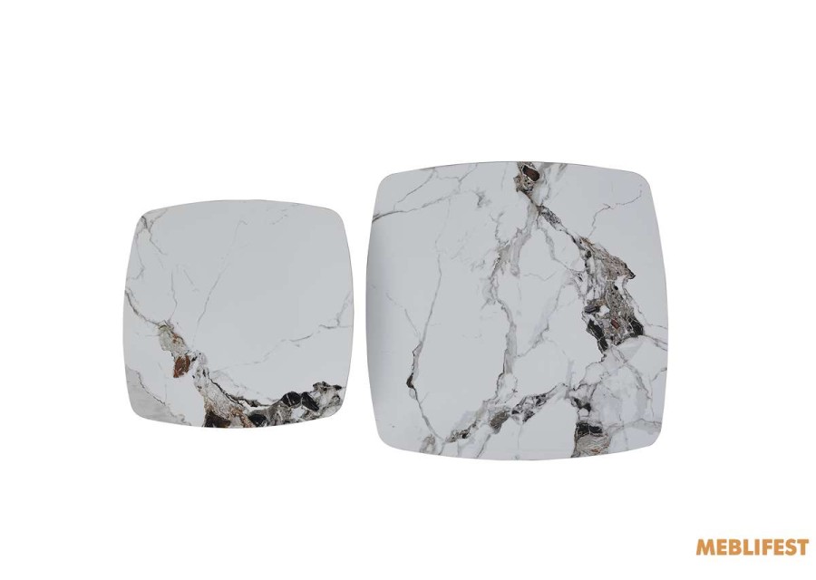 Комплект журнальних столів Danton PP White Glossy