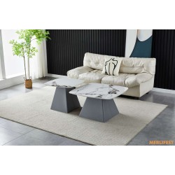 Комплект журнальних столів Danton PP White Glossy