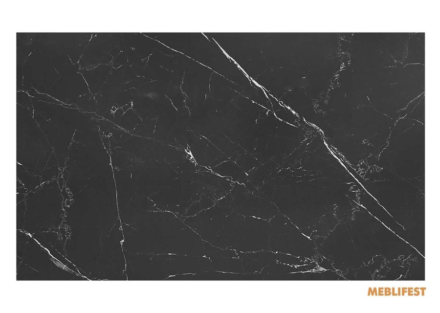 Обідній розкладний стіл Genry Shks Black Matt 120