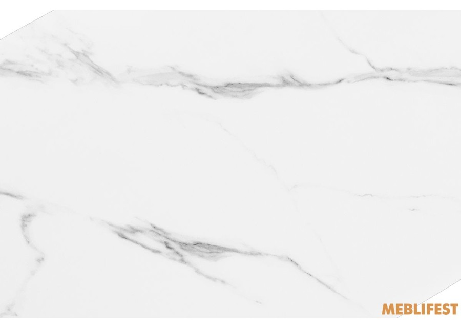 Обідній розкладний стіл Gunnar Snow White Matt