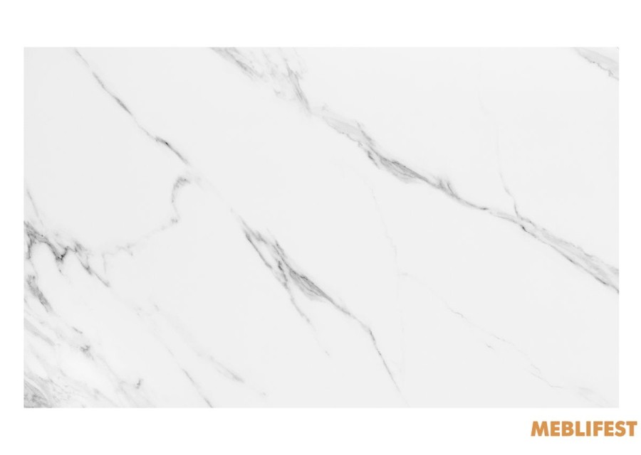 Обідній розкладний стіл Gunnar Snow White Matt