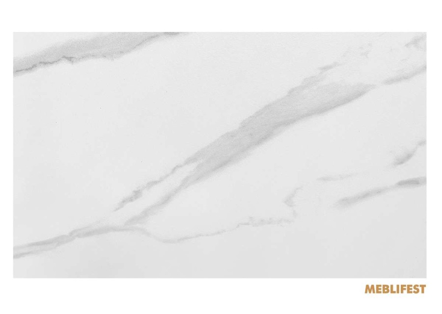 Обідній стіл Opal Snow White Matt (White legs)