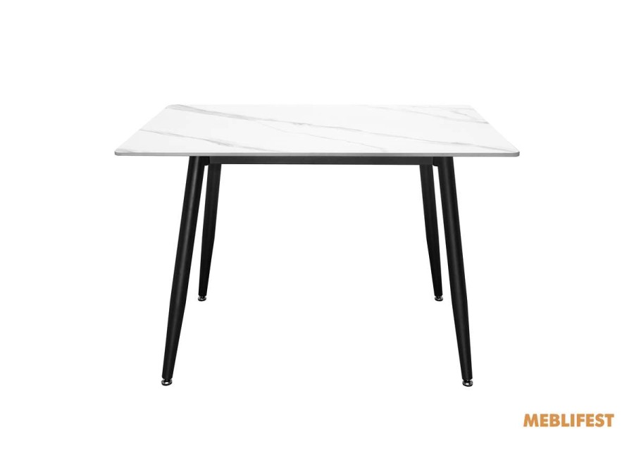 Обідній стіл Rikard Snow Stone Glossy 110