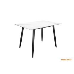 Обідній стіл Rikard Snow Stone Glossy 110