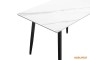 Обідній стіл Rikard Snow Stone Glossy 110