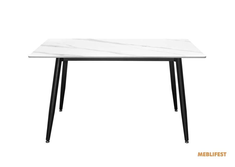 Обідній стіл Rikard Snow Stone Glossy 120