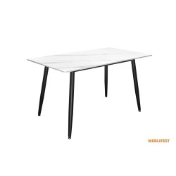 Обідній стіл Rikard Snow Stone Glossy 120