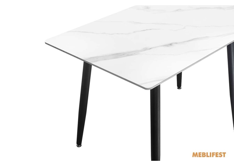 Обідній стіл Rikard Snow Stone Matt 90