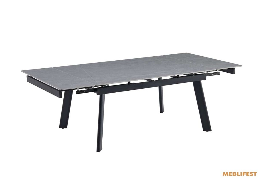 Обідній розкладний стіл  Velvet BG Grey Matt
