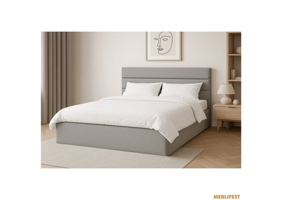 М'яке двоспальне ліжко Берк Аляска 08